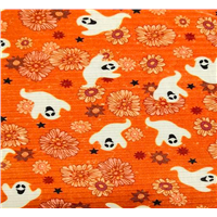 Halloween Designs Digital Printed High Quality Soft Touch Knitted Rib Fabric Polyester Spandex