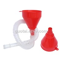 Plastic Oil Funnel with Filter Screen &amp;amp; 50mm Long Hose