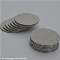Titanium Plates for Filter Porous 10um Sintered Titanium Filter Disk Plate