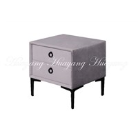 Bedroom Fabric Nightstand Ottoman