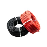 TUV Approved XLPE Double Insolation PV System 4mm2 Single Core Solar Wire Solar Cable