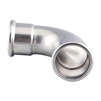A Type Stainless Steel Press Fitting 90 Degree Elbow Pipe Fittings