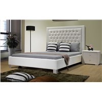 Upholstered Tufted Bed Frame Bedroom Furniture