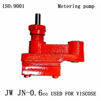 JINGWEI Brand 0.6cc Spinning Pump Feeding Pump Gear Metering Pump for Viscose Filament Rayon