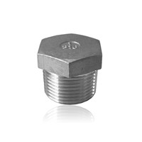 KH Stainless Steel Hexagon Plug 3/4in NPT(T) Male