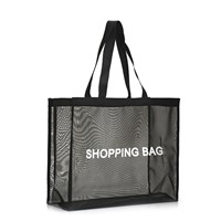 Mesh Tote Shopping Bag-MJT21032