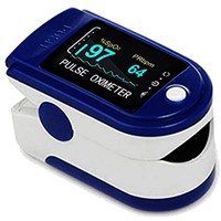 Fingetip Pulse Oximeter Blood Oxygen Saturation Monitor SpO2 with Pulse Rate & Pulse Bar Graph Oled Screen