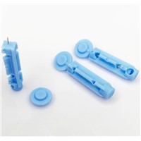 Home Use Disposable Medical Products Plastic Twist Type Blood Lancet