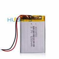Hubats 403450 650mAh 3.7V Rechargeable Li-Polymer Li-Ion 043450 Battery for TOY, POWER BANK, GPS, MP3, MP4, Cell Phone,