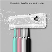 Wall Mounted UV Toothbrush Sanitizer Gems Killer Toothbrush Sterilizer Holder