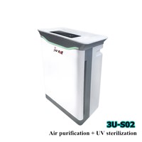 3U H13 HEPA High Quality UVC Ionization 2021 New Technology PM2.5 Sterilize Home Air Purifier