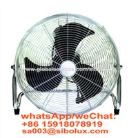 SIBOLUX VENTILADOR DE SUELO 40CM 16 Inch Air Cooling High Velocity Metal Floor Fan
