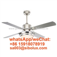 52 Inch Industrial Remote Ceiling Fan with LED Light/Ventilador with Control