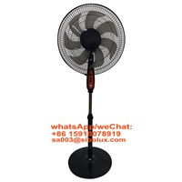 16inch Ventilador Stand Fan Standing Fan with Round Base AC Power Source Hot Sale for African & South American Markets