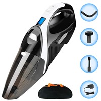 Mini High Wireless Vacuum Cleaner Wet &amp; Dry Cord Cordless Portable Car Home Hand Held Vacuum Dust Catcher Pet Suction