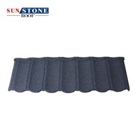 CE &amp;amp; SGS Certified Colorful Stone Coated Metal Aluminum Coil Roof Tiles with Size 1335 *430 1355*420mm