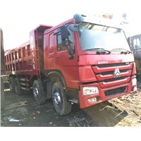 China 8x4 6x4 24 Ton 371hp 375hp 380 Horesepower Sinotruck Howo Used Dump Truck for Sale