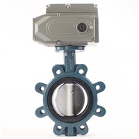 Lug Type Electric Actuated Butterfly Valve