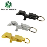 NEW 3-in-1 Multifunctional Zinc Alloy Easy Drinking Metal Shotgun Tool Keychain All In One Bottle Opener for Party Gift