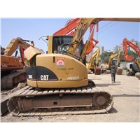 Running Condition 8 Ton Japanese Used Cat 308C Excavator for Sale In Shanghai Site