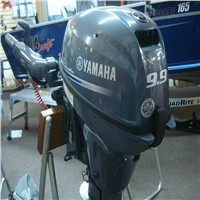 Used Yamaha, 9.9 HP 4-Stroke Outboard Motor Engine