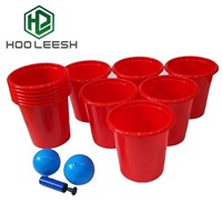 High Quality Custom Outdoor Bucket Ball Game Set Yard Pong Game