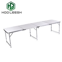 Custom Outdoor Aluminum Beer Pong Table 8ft Folding Game Table