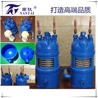 Titanium Heat Exchanger with PVC Shell