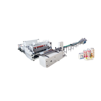 CE Certificate Automatic Toilet Tissue Paper &amp; Kitchen Towel Product Making Machine