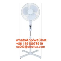 Popular 16inch Remote Control Electric Oscillating Plastic Stand Fan for Europe Market