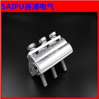 3 BOLTS Aluminium-Copper Parallel Groove Connector