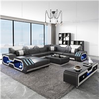 most Comfortable Sofa from China Lizz Furniture with LED Light