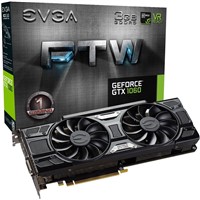 EVGA GeForce GTX 1060 3GB FTW GAMING ACX 3.0, 3GB GDDR5, LED, DX12 OSD Support Graphic Cards 03G-P4-6168-K