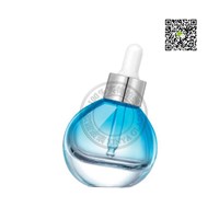 30ml Liquid Foundation Glass Bottle Cosmetic Packaging Essense Serum Split Bottles
