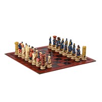 Crusade Theme Resin Chess Pieces