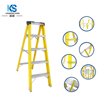 Single Sided GFRP Insulated Step Ladder with Tool Tray