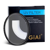 GiAi Premium Universal DSRL Accessories Camera Lens UV Filter 46mm 49mm 52mm 58mm 62mm 67mm 72mm 77mm 82mm for Nikon Can