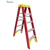 Decorative Industrial Fiberglass Ladder Folding for 2 Persons