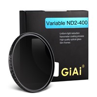 ND2-400 Variable Neutral Density Camera Lens ND Filter 37mm 40.5mm 43mm 46mm 49mm 52mm 58mm 62mm 67mm 72mm 77mm 82mm Fac