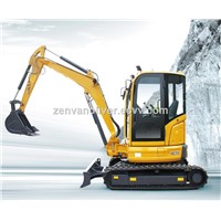 Cheap Price Chinese Mini Garden Excavator Tiny Digger Crawler Excavator 4ton New Bagger for Sale
