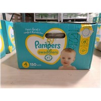 Pampers Swaddlers Diapers, Size 4 - 150 Count