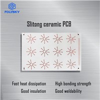 the Ceramic PCB Processing of 96 Aluminum Oxide &amp;amp;Aluminum Nitride Ceramic Substrate Pyroceram Plate