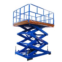 Scissor Goods Lift, Loading Dock Lift, Cargo Lift, Cargo Lift Table, Stationary Scissor Lift, Cargo Lifting Equipment