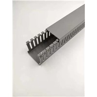 Narrow Slotted PVC Trunking, 4mm Slot Width Duct