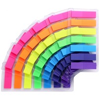 7 Colors Tabs Index Flag Arrow Sticky Notes Flags PET Bright Colors Page