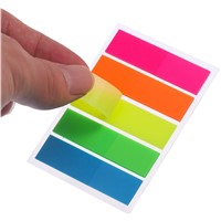 Custom Colorful PET Index Tab Flags Removable Transparent Desk Sticky Notes Factory