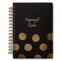 Spiral Notebook, 5 Subject, Wide Ruled Paper, 200 Sheets, 10-1/2 x 8 Inches, Assorted Colors