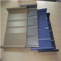Roller Coated Color Coated Aluminum Coil Plate, Aluminum Magnesium Manganese Tile, Antique Metal Tile