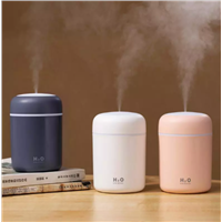 300ml Air Humidifier USB Ultrasonic Aroma Essential Oil Diffuser Romantic Soft Light Humidifier Mini