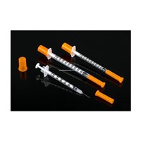 Syringe Insulin for Single Use 100iu 40iu with Needle 27G-33G CE Certified